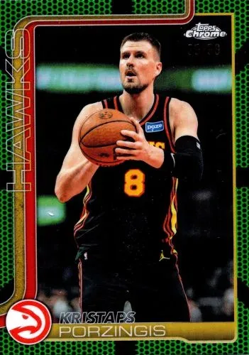 2025-26 Topps Chrome Update Basketball Parallel Guide