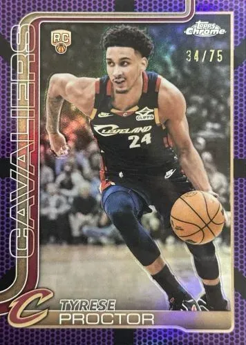 2025-26 Topps Chrome Update Basketball Parallel Guide