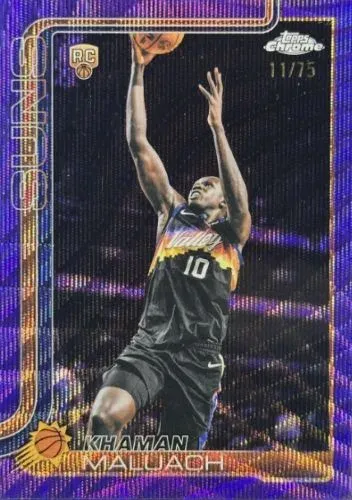 2025-26 Topps Chrome Update Basketball Parallel Guide