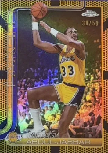 2025-26 Topps Chrome Update Basketball Parallel Guide