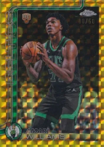 2025-26 Topps Chrome Update Basketball Parallel Guide
