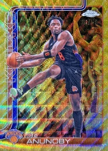 2025-26 Topps Chrome Update Basketball Parallel Guide