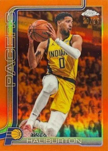 2025-26 Topps Chrome Update Basketball Parallel Guide