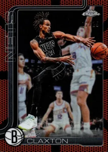 2025-26 Topps Chrome Update Basketball Parallel Guide