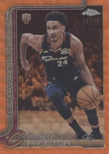 2025-26 Topps Chrome Update Basketball Parallel Guide