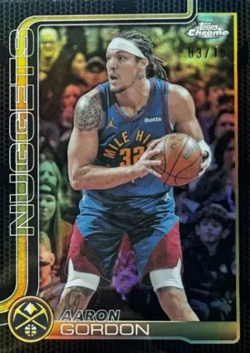 2025-26 Topps Chrome Update Basketball Parallel Guide
