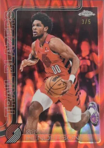 2025-26 Topps Chrome Update Basketball Parallel Guide