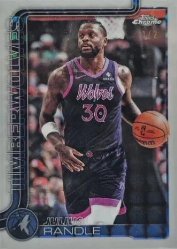 2025-26 Topps Chrome Update Basketball Parallel Guide