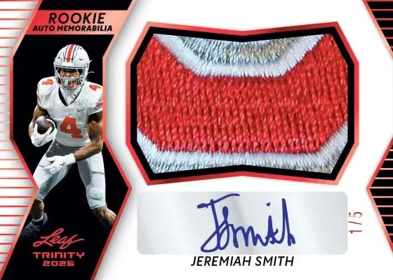 2026 Leaf Trinity Football Checklist, Release Details