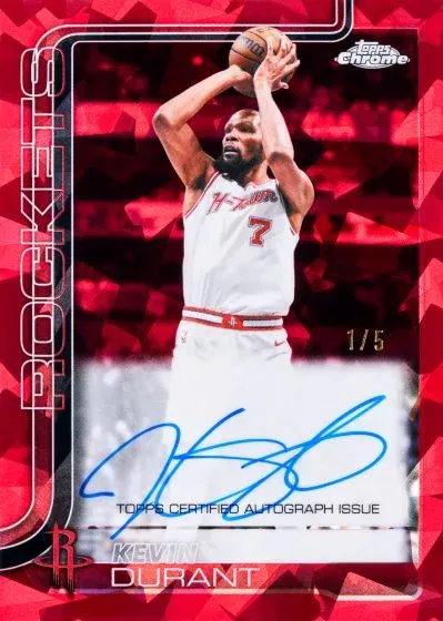 2025-26 Topps Chrome Update Sapphire Basketball Details