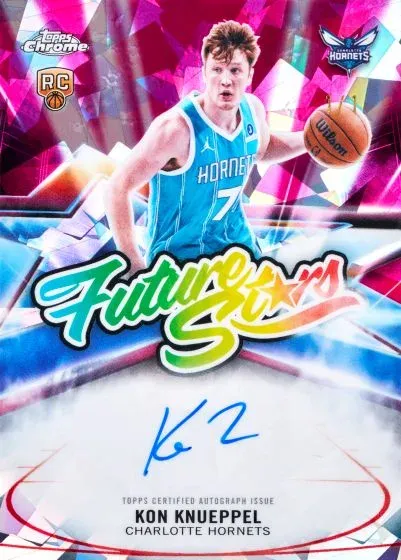 2025-26 Topps Chrome Update Sapphire Basketball Details