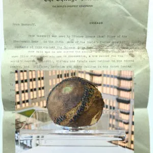 1919 World Series Game 2 Ticket Stub Found in Bible