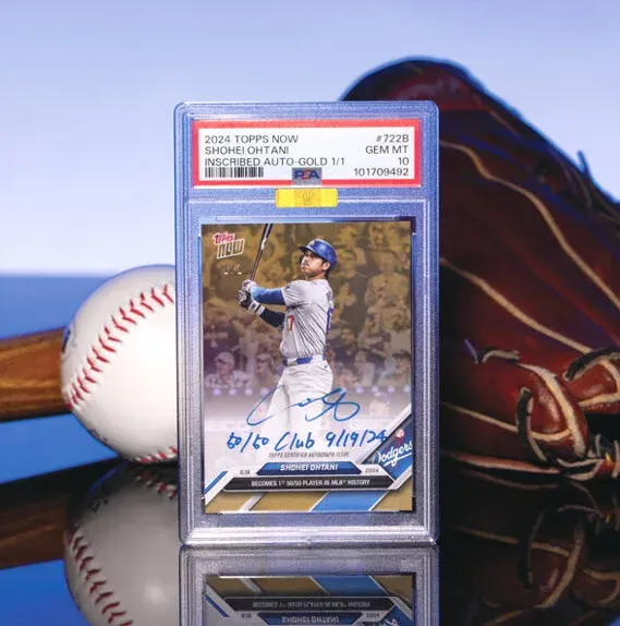 Shohei Ohtani's Rare 2018 Topps Purple Rookie Surges