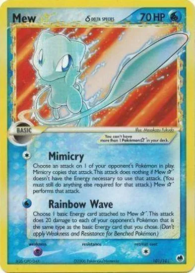 Top 3 Most Valuable Mew Cards in Pokémon TCG