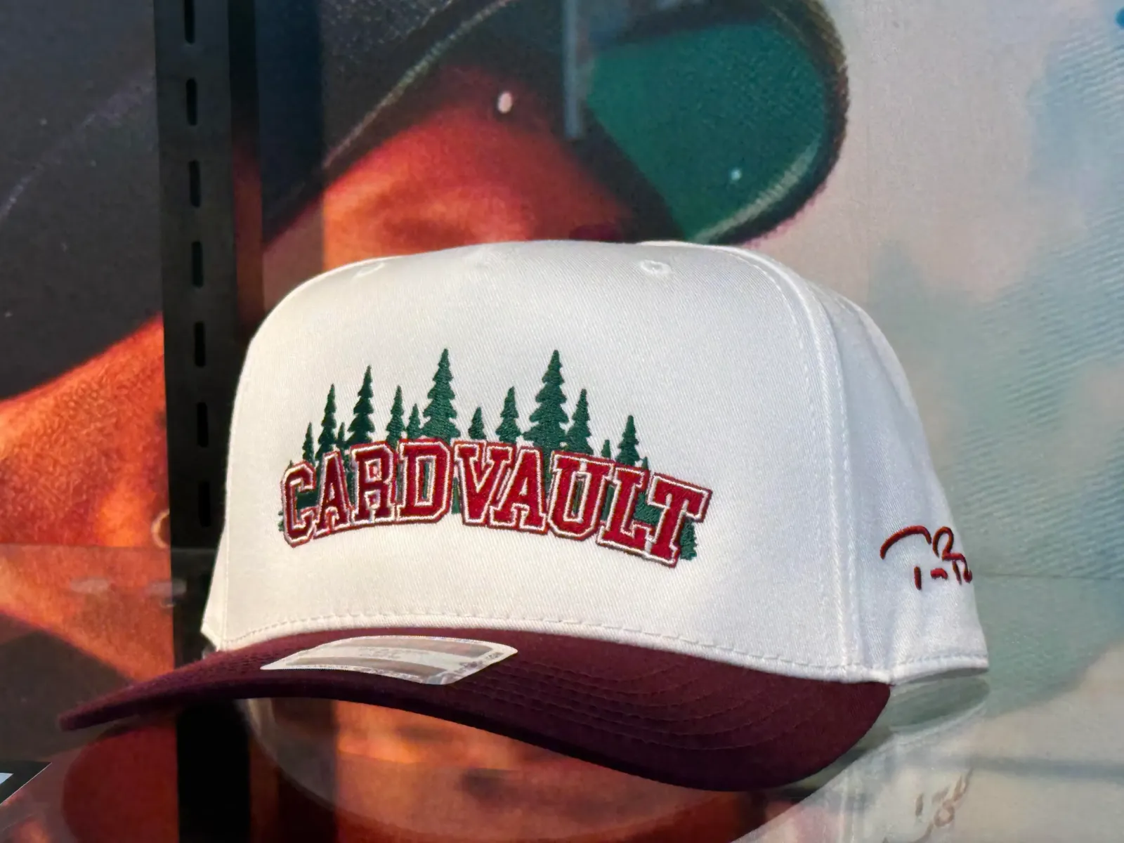The first 50 people in line got limited edition Palo Alto store hats, inspired by neighboring Stanford University.