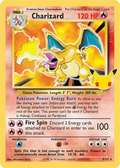 Pokémon 30th Celebration Reprints and Vintage Charizard Prices