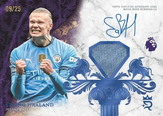 2025-26 Topps Royalty Premier League Soccer Checklist