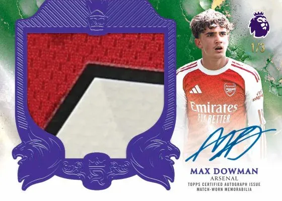 2025-26 Topps Royalty Premier League Soccer Checklist