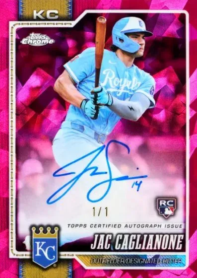 2026 Topps Chrome Sapphire Baseball Checklist, Details