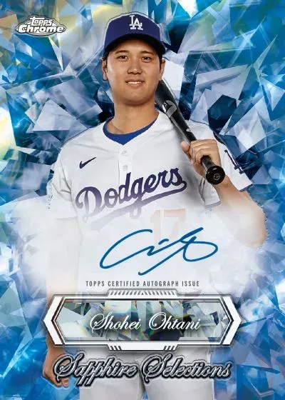 2026 Topps Chrome Sapphire Baseball Checklist, Details