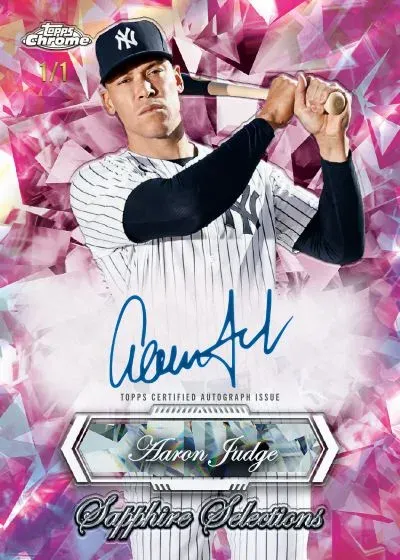 2026 Topps Chrome Sapphire Baseball Checklist, Details