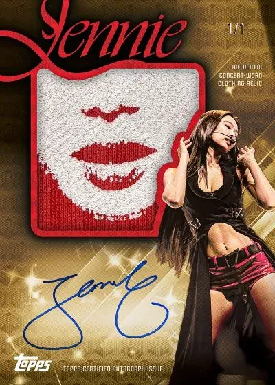 2026 Topps Chrome x Jennie Brings Premium K-Pop Chrome