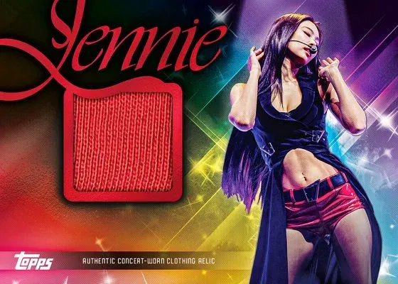 2026 Topps Chrome x Jennie Brings Premium K-Pop Chrome