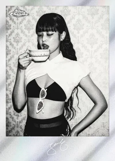 2026 Topps Chrome x Jennie Brings Premium K-Pop Chrome