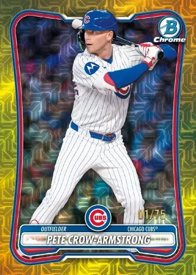 2026 Bowman Chrome Mega Box Baseball Checklist Revealed