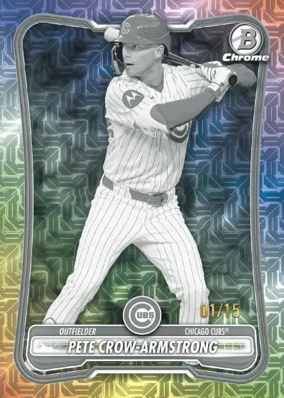 2026 Bowman Chrome Mega Box Baseball Checklist Revealed