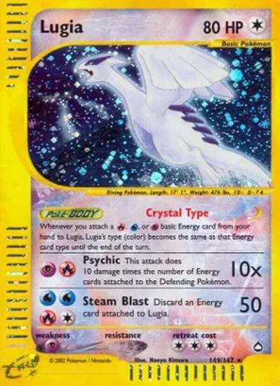 The 3 Best Lugia Cards in the Pokémon TCG