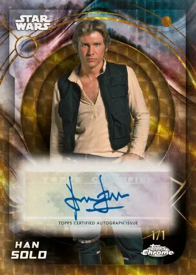 2026 Topps Chrome Star Wars Checklist, Autos and Inserts