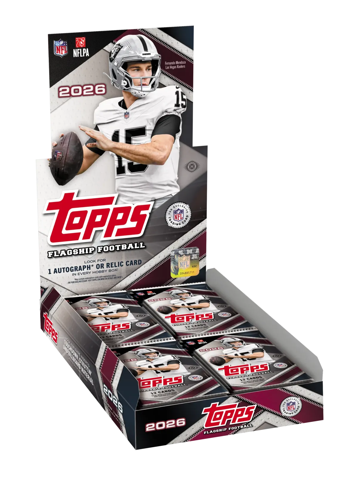2026 Topps Flagship Football box.