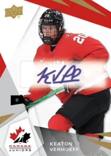2026 Upper Deck Team Canada Juniors Hockey Checklist Revealed