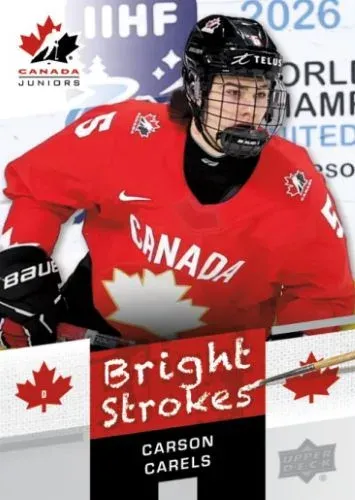 2026 Upper Deck Team Canada Juniors Hockey Checklist Revealed