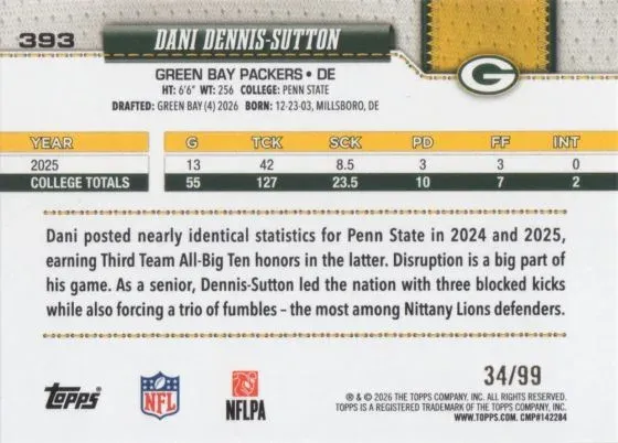 2026 Topps Flagship Football Parallel Guide