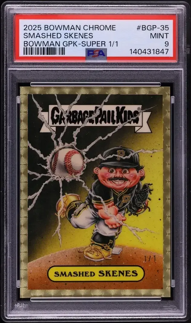 2025 Bowman Paul Skenes GPK Superfractor 1/1
