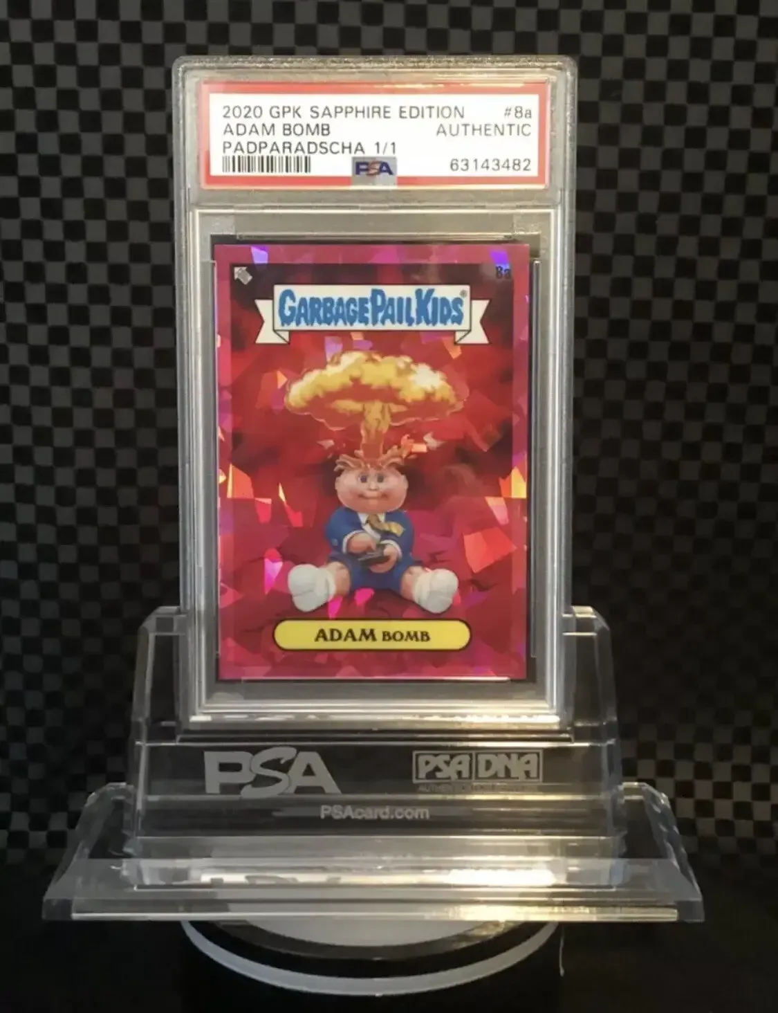 2020 GPK Sapphire Adam Bomb Padparadscha 1/1