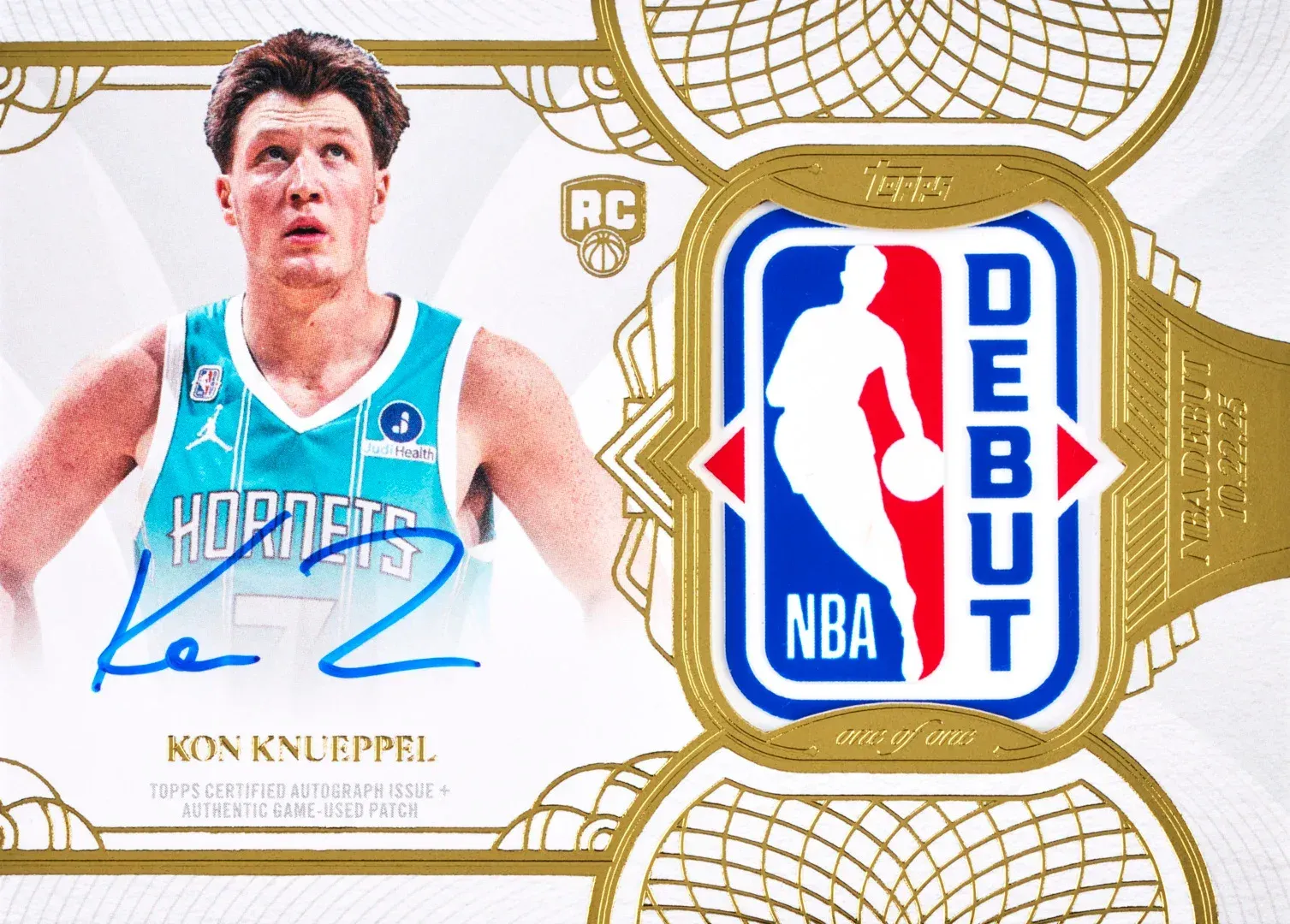 Cooper Flagg 1/1 Rookie Debut Patch Auto Heads to Auction