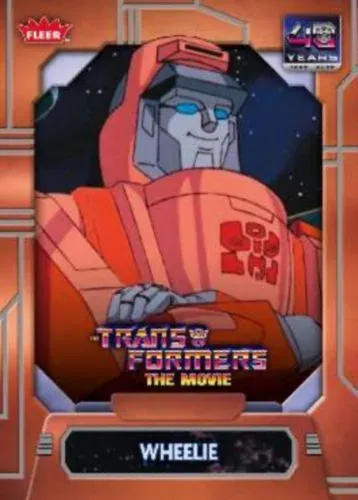 2026 Fleer Transformers: The Movie 40th Anniversary Details