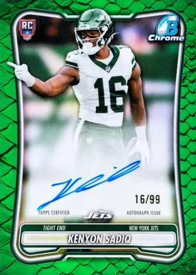 2026 Bowman Football Checklist, Team Sets and Details