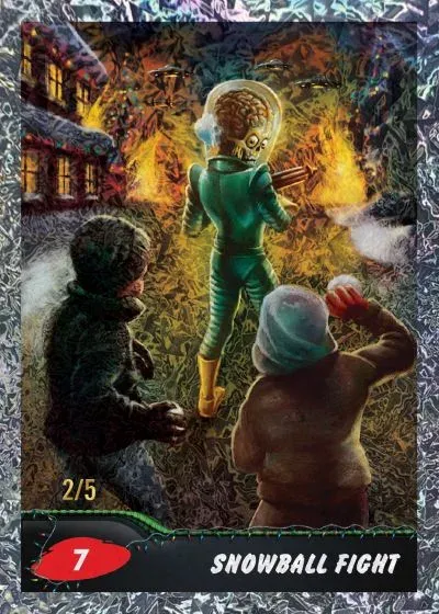 2026 Topps Mars Attacks Christmas Brings Holiday Chaos