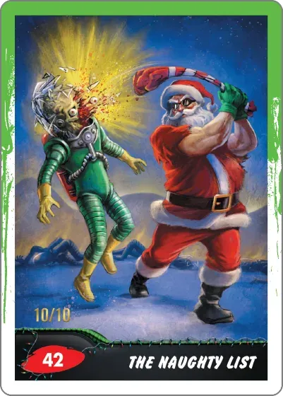 2026 Topps Mars Attacks Christmas Brings Holiday Chaos