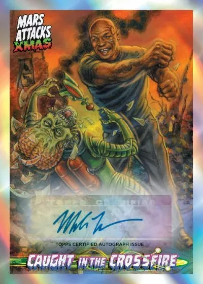 2026 Topps Mars Attacks Christmas Brings Holiday Chaos