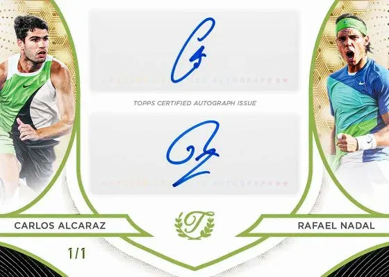 2026 Topps Triumphant Tennis Checklist, Autographs and Details