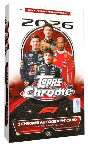 2026 Topps Chrome Formula 1 Racing Details and Checklist