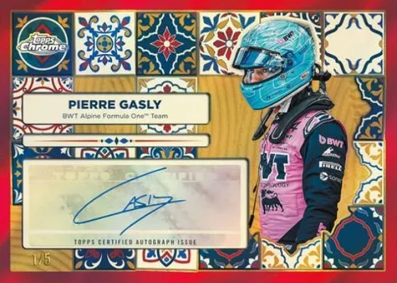 2026 Topps Chrome Formula 1 Racing Details and Checklist