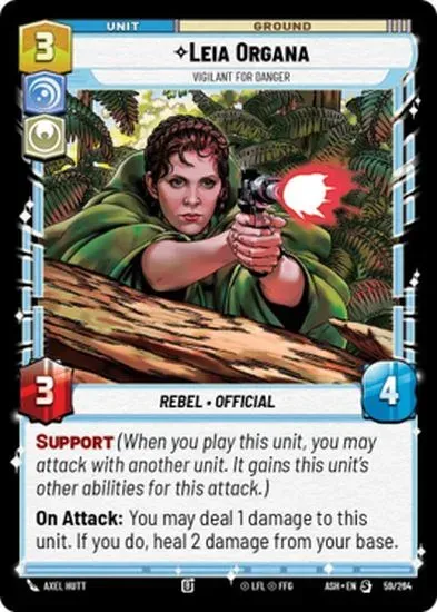 Top 3 Leia Organa Cards in Star Wars: Unlimited