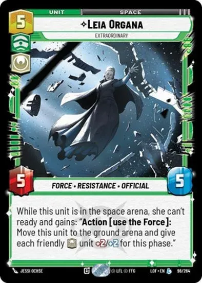 Top 3 Leia Organa Cards in Star Wars: Unlimited