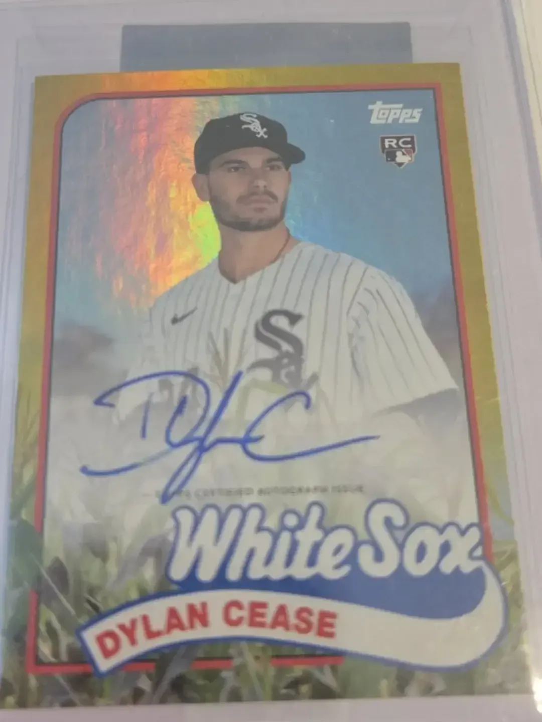 Dylan Cease Topps Archives Field of Dreams Auto 1/1